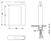 Смеситель для раковины Timo Torne 4311/03F черный