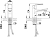 Смеситель Lemark plus Shape LM1706C для раковины