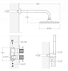 Душевая система Ramon Soler Odisea Joya K5987021CUC медь