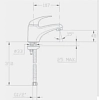 Смеситель для раковины Mofem Junior 150-0021-02 хром