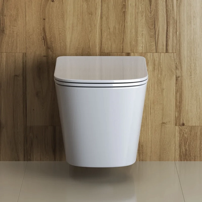 Унитаз подвесной BelBagno DUE BB3103CHR безободковый