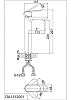 Смеситель для раковины D&K Rhein.Speyer DA1312001 хром