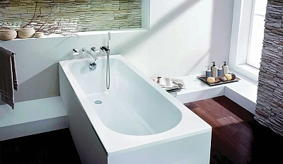 Акриловая ванна C-Bath Geba 180х75 CBQ009002 белый