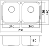 Кухонная мойка Oulin OL-S8905