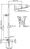 Душевая система Wasserkraft A199.119.103.087.CH Thermo, хром