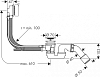 Слив-перелив Hansgrohe Flexaplus 58150000, хром