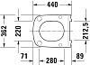 Сиденье для унитаза Vital DuraStyle DuraStyle 0020610000 усиленное крепление