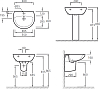 Раковина Jacob Delafon Patio E4158NG-00 55 см