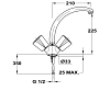 Смеситель для кухни Mofem Metal Plus 140-0003-12 серый