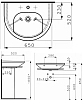 Раковина Laufen Living 1043.4.000.104.1 белый