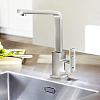 Смеситель для кухонной мойки Grohe Eurocube 31255DC0 суперсталь