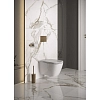 Унитаз подвесной Sanita Luxe Infinity WC.WH/Infinity/SlimDM.Rim/WHT.G/S1, безободковый, крышка микролифт, цвет белый