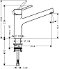Смеситель для кухни Hansgrohe Talis S 32851800