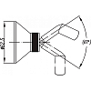 Держатель ручного душа Cezares Czr CZR-U-SOC-02, бронза