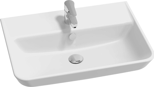 Раковина 65 см Jacob Delafon Struktura EGC111-00, белый