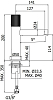 Смеситель для раковины Paffoni Jo JO071NO черный
