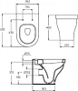 Приставной унитаз Ideal Standard Washpoint R950401