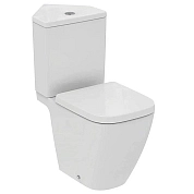 Напольный унитаз-компакт Ideal Standard I.Life T459601/T520101 S RimLS+, угловой, белый