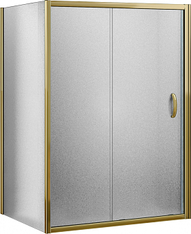 Душевой уголок Good Door Jazze WTW+SP-G-BR 130x90