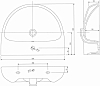 Раковина 60 см Kolo Nova Pro M31160000