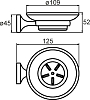 Мыльница Milardo Magellan MAGSMG0M42