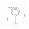 Настольная лампа декоративная Odeon Light Alfi 4024/46TL