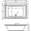 Акриловая ванна Riho Castello BB7700500000000 белый