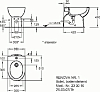 Напольное биде Geberit Renova Nr.233010000, белый