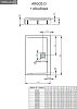 Поддон для душа 90х80 см Radaway Argos D 4ADN89-02