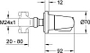 Переключатель потоков Grohe Chiara 19838000