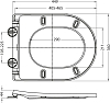 Крышка-сиденье BelBagno ВВ2111SC тонкая с микролифтом