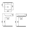 Раковина накладная Bocchi Scala Arch 1076-025-0126 коричневый