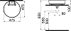 Раковина STWORKI накладная 48 K6001-0485