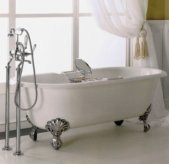 Смеситель Devon&Devon Dandy 5 MARF40BCR на борт ванны