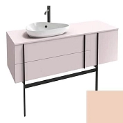 Тумба под раковину Jacob Delafon Nouvelle Vague EB3043RU-M70 бежевый, розовый
