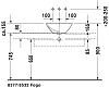 Раковина на столешницу 42 см Duravit Bacino 0333420000