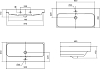 Раковина Santek Адриана 1WH501629 90 см. (уцененный товар)