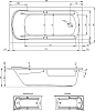 Акриловая ванна Riho Future XL 190х90 B075001005