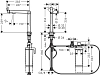 Смеситель для кухни Hansgrohe Aqittura 76802000 хром