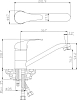 Смеситель Rossinka Y Y35-22 для раковины