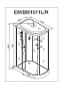 Душевая кабина Deto Em EM1511LGM