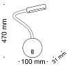 Бра Maytoni Stem C035WL-L3W3K