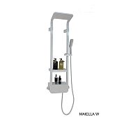 Душевая панель  Cerutti Spa CT8984 белый
