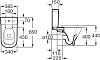 Чаша для унитаза-компакта Roca Gap 342477000