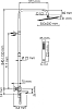 Душевая система Wasserkraft A199.069.103.087.CH Thermo, хром