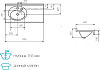 Раковина-столешница Aquaton Отель 120 1A70093NOT01L, левая