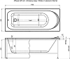 Акриловая ванна Aquanet Nord 170х70 00204020