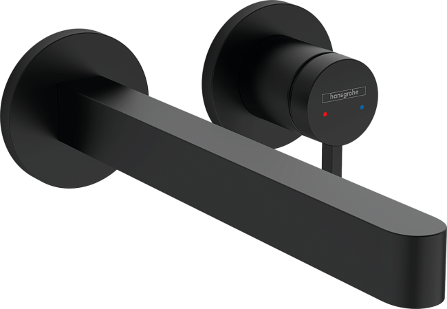 Смеситель для раковины Hansgrohe Finoris 76050670, матовый чёрный