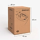 Подвесной унитаз Berges Ego XL Real Rimless 082141, безободковый, крышка-сиденье микролифт, цвет темно-зеленый матовый