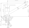 Смеситель Rossinka W W35-21 для кухонной мойки